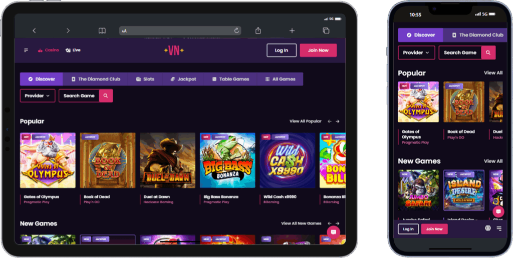 Vegas Now App for iOS Phones and Tablets